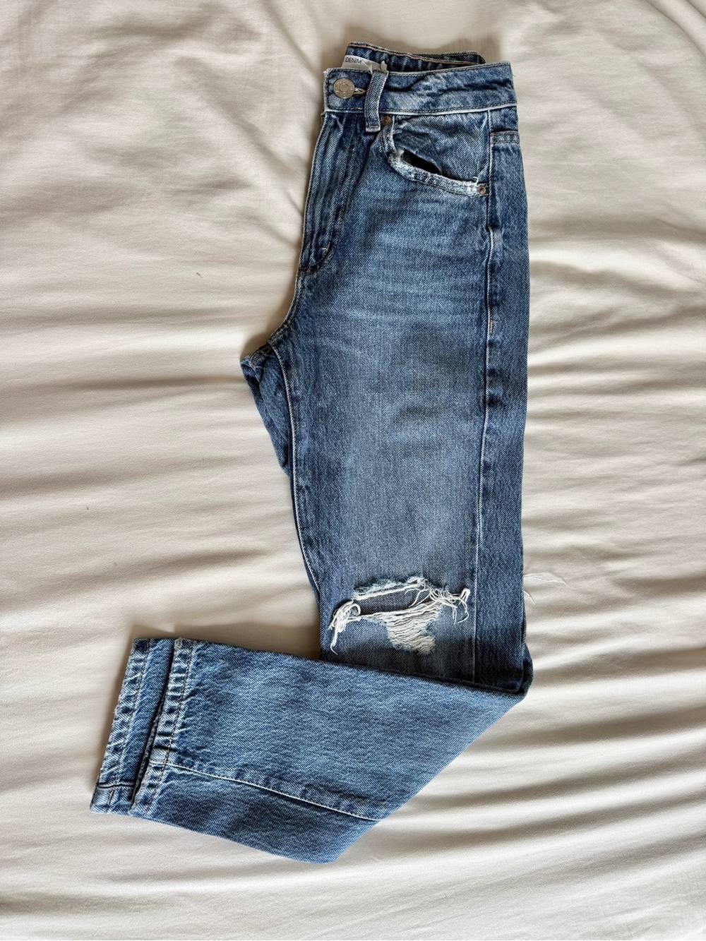 Garage Blue Mom Jeans